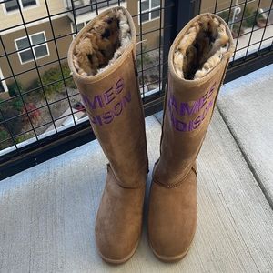 NWT James Madison University tall Cuce boots - Size 10